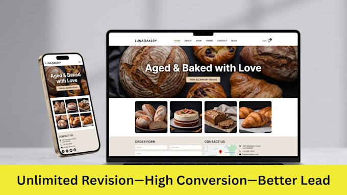 design a converting small business website that gets you customers
