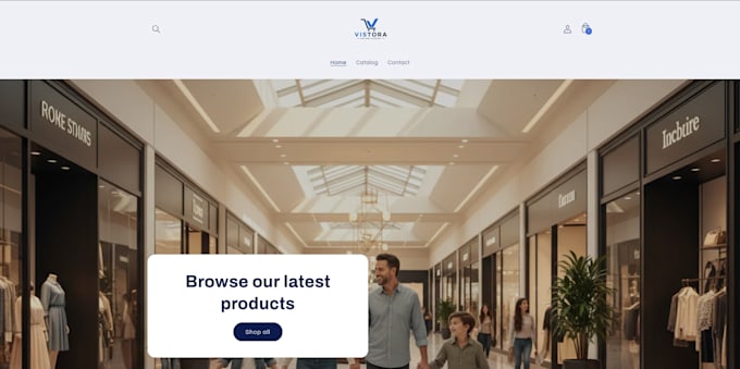 build a modern shopify website