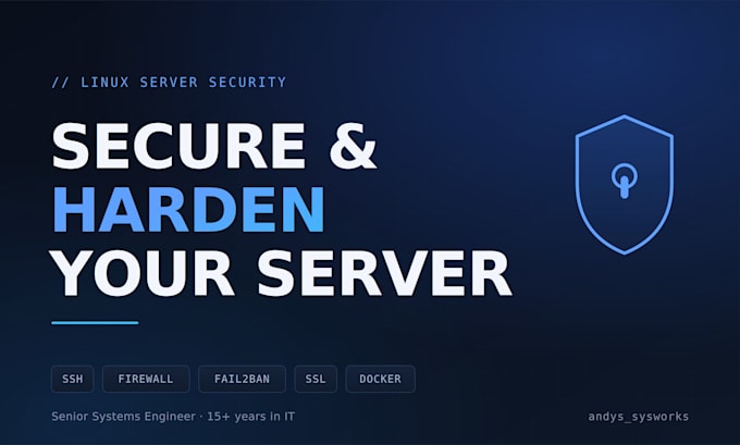 secure harden and configure your linux vps or cloud server