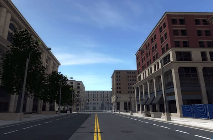 design custom roblox game maps, cities, realistic environments