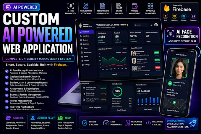 build a custom face recognition attendance system