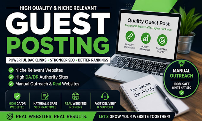 do guest posting and SEO outreach