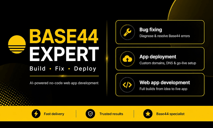 base44 expert base44 bug app deployment base44 app web app base44 fixing base44