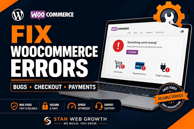 fix woocommerce issues and errors