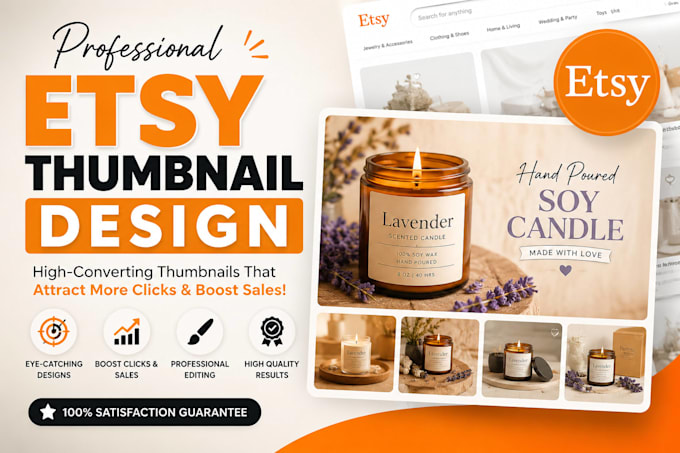 do professional etsy thumbnail design