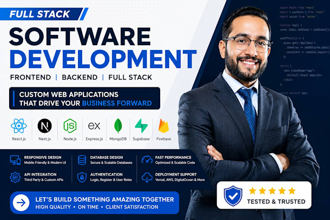 software development, front end backend developer, full stack developer