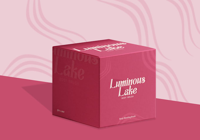design premium product packaging and box design