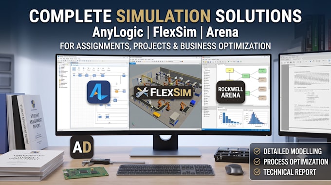do simulations for assignments and projects on analogic flexism and arena