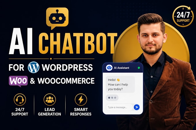 build ai chatbot for wordpress and woocommerce website