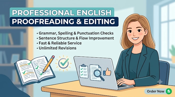 do professional english proofreading and editing