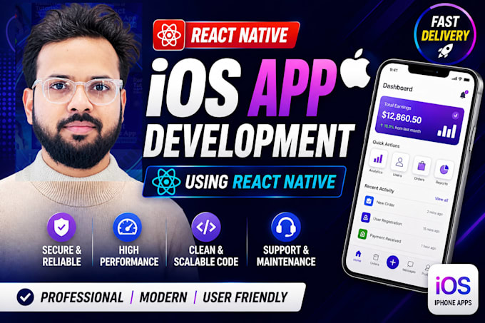 develop a professional ios mobile app for iphone