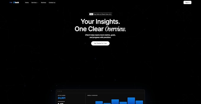 create a website for your company