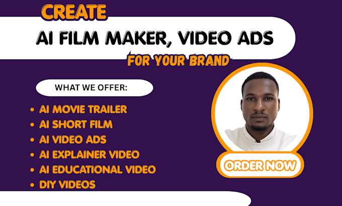 create cinematic ai generated short films and movie maker