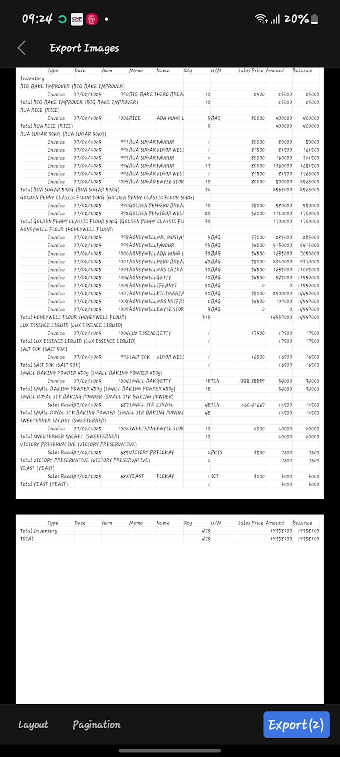 input accurate data into your spreadsheet and excel