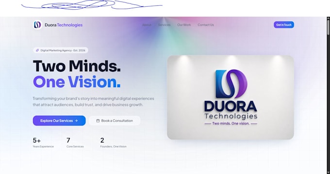 make a high end UI UX animated website