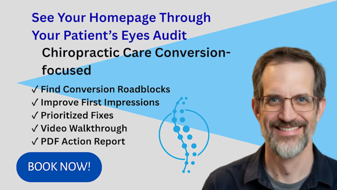 review chiropractors homepage for max leads