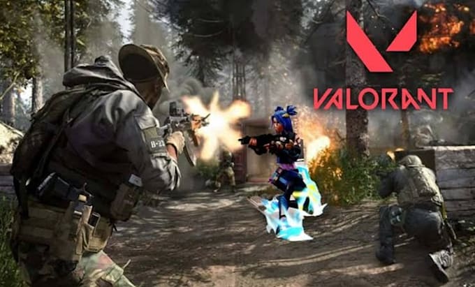 create professional valorant, cod and any game montage with 3d text