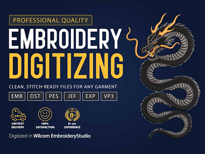 do professional embroidery digitizing using wilcom
