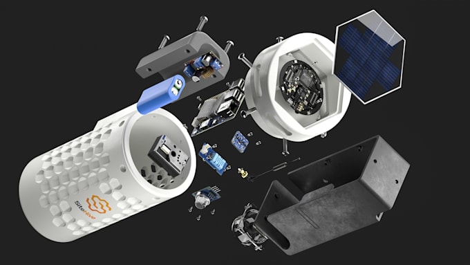 design electronic product prototype, pcb design, cad modeling and 3d printing