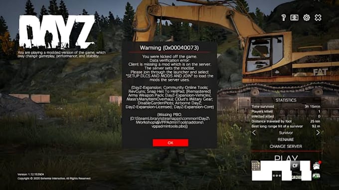 fix crashes, lag, and mod errors in dayz and arma servers