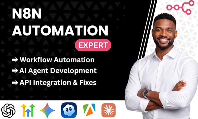 be your n8n expert n8n automation specialist