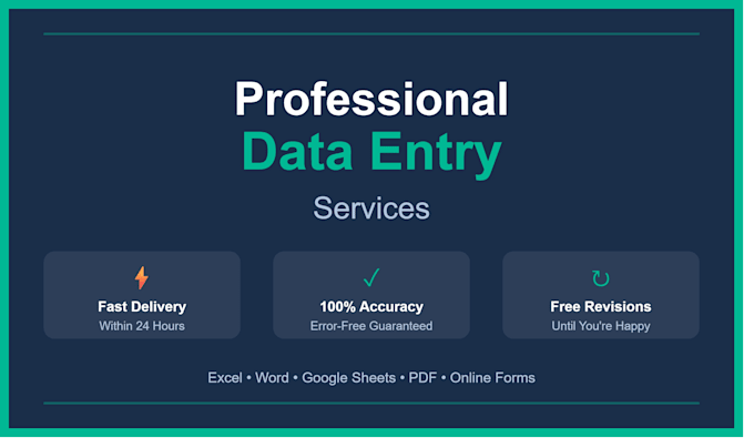 be your professional project coordinator, virtual assistant, data entry