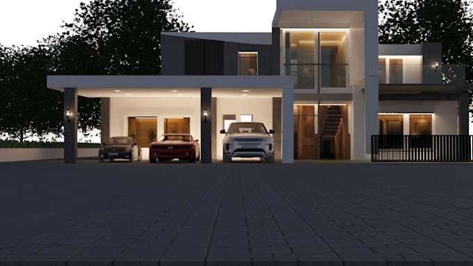 design modern residential house plans