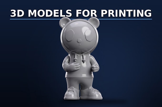 design custom 3d print ready stl models