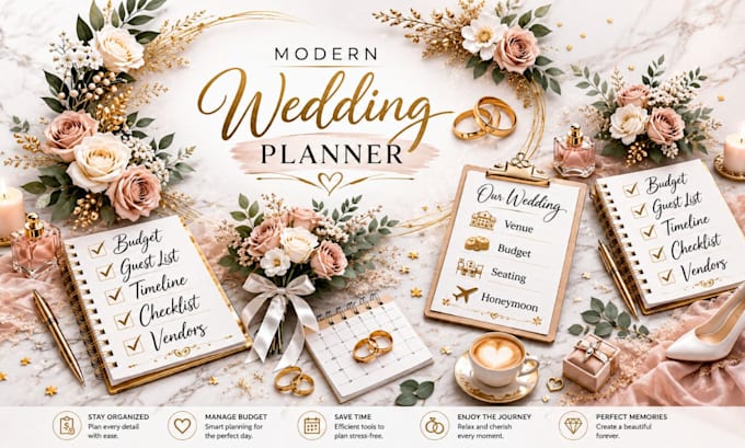design custom wedding planner spreadsheet event google sheet and budget tracker