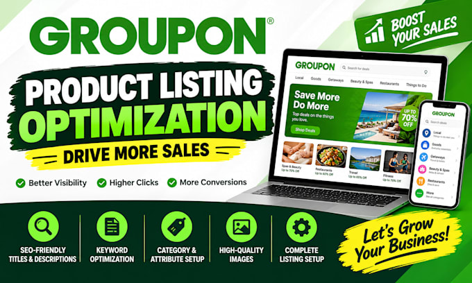 do groupon product listing groupon optimize groupon listing to drive sales