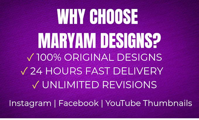 design eye catching social media posts and youtube thumbnails