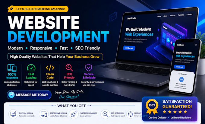 make your own personalized website for your bussines