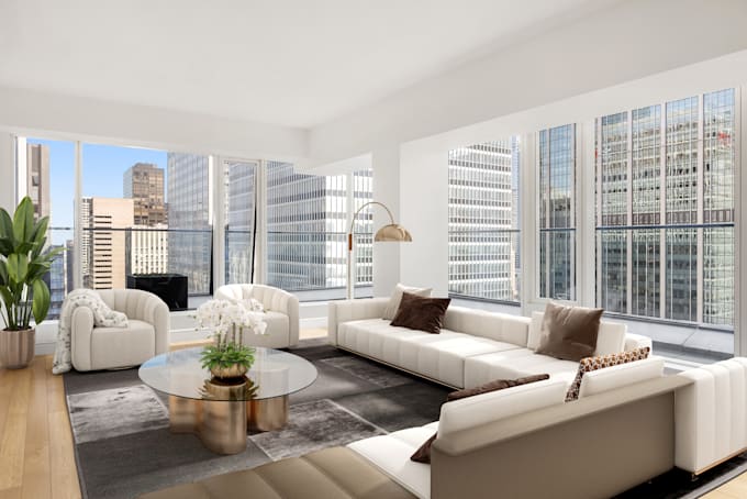 create photorealistic virtual staging and interior designs