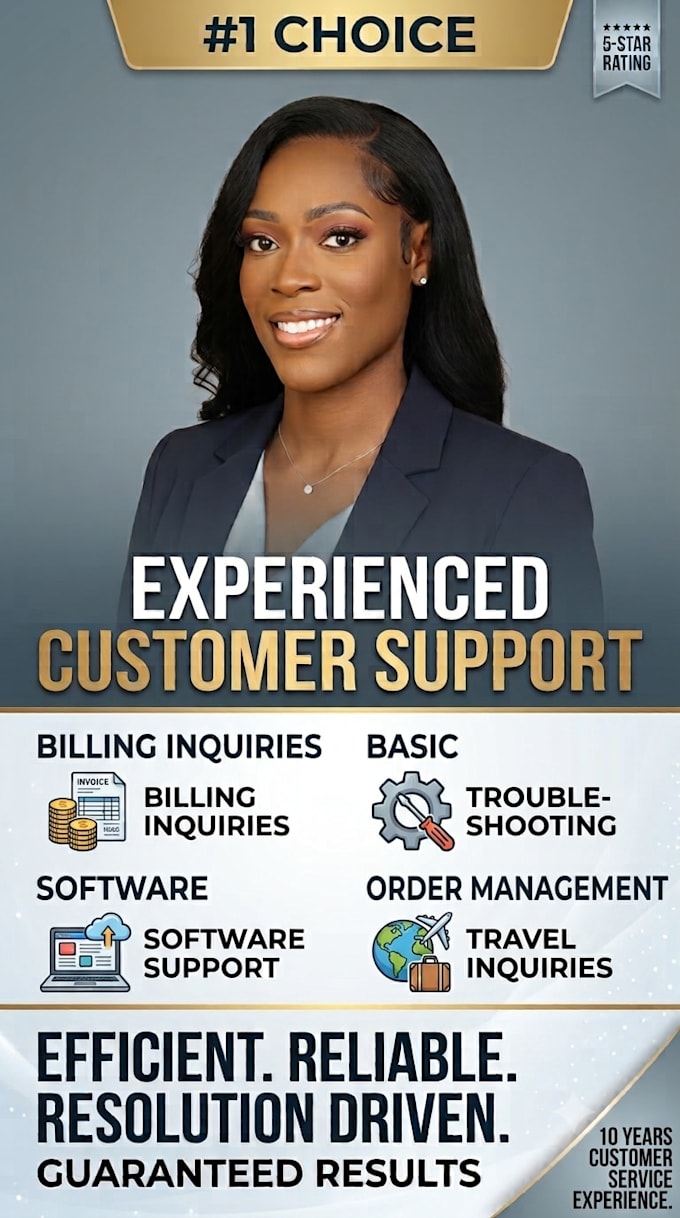 be your experienced support representative for voice and chat english