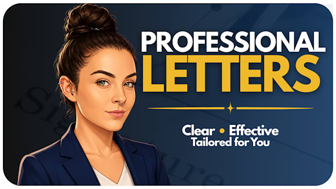write professional formal letters for any situation