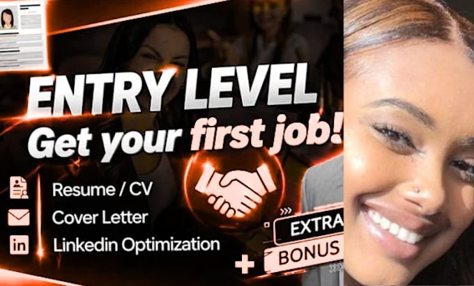 write junior, entry level cv, resume, cover letter, linkedin