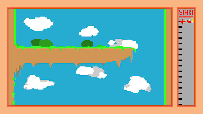 make a pixel art background