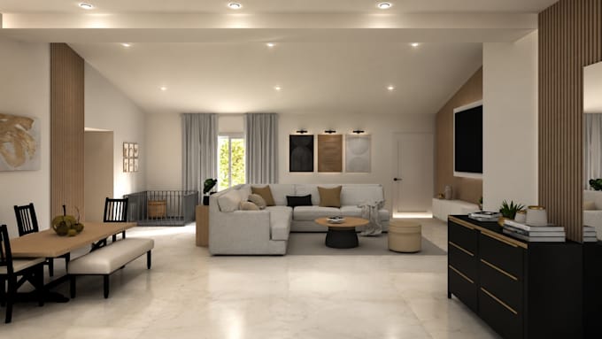 design modern and functional interior spaces