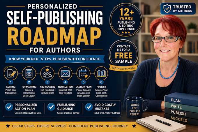 create a custom self publishing plan for authors