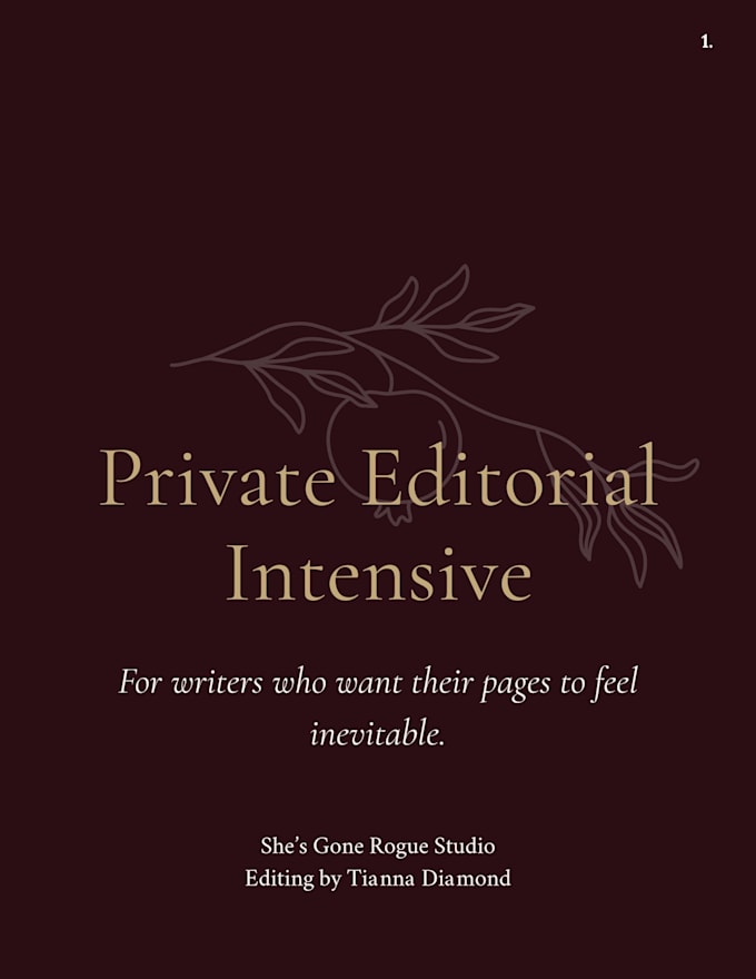 polish your romance novel opening