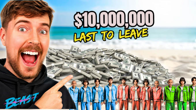 design eye catching high CTR youtube thumbnail