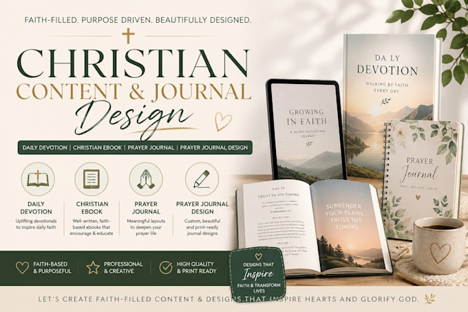 create format christian ebook daily devotion prayer journal