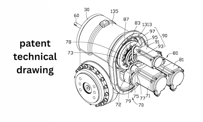 create uspto compliant patent drawings for filing and patent applications