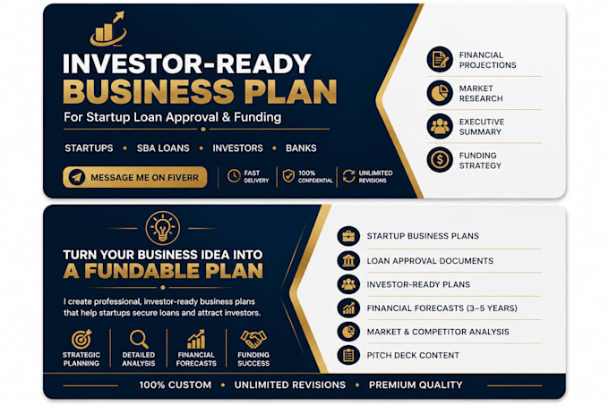 write your investor ready business plan for startup