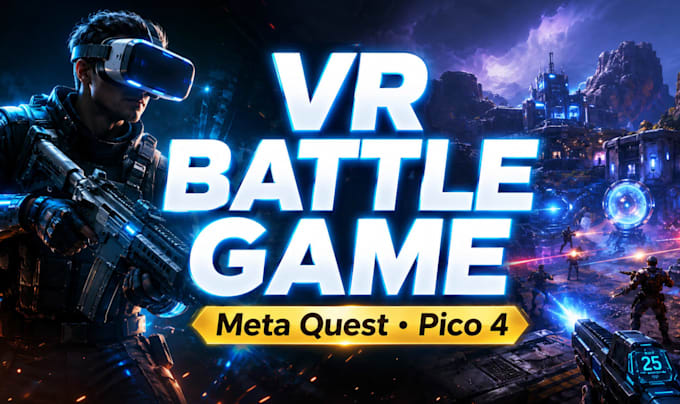 create VR multiplayer meta quest game, VR mvp prototype, VR medical simulator
