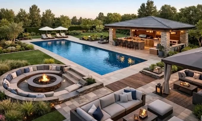 transform your landscape, garden, backyard, patio, pool and outdoor living space