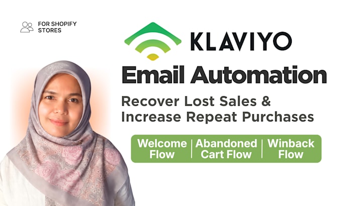 build klaviyo email automation flows for shopify