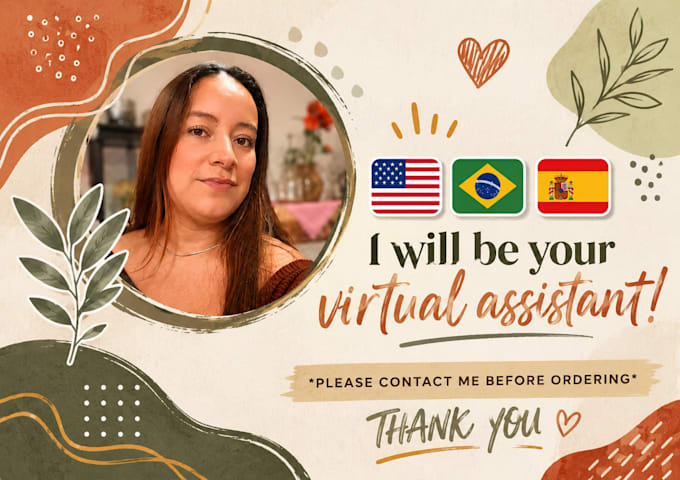 be your trilingual administrative virtual assistant