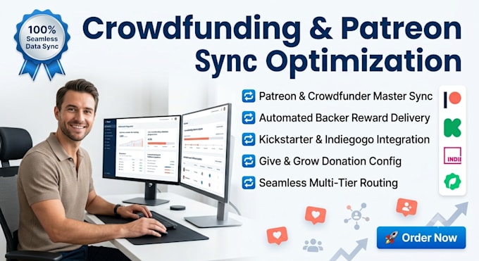 optimize patreon crowdfunding sync via crowdfunder patreon kickstarter indiegogo