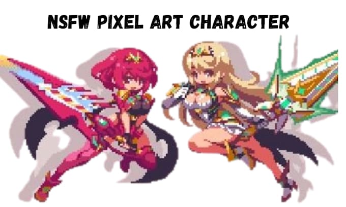 create nsfw pixel art animation and 2d sprite sheets for your game art
